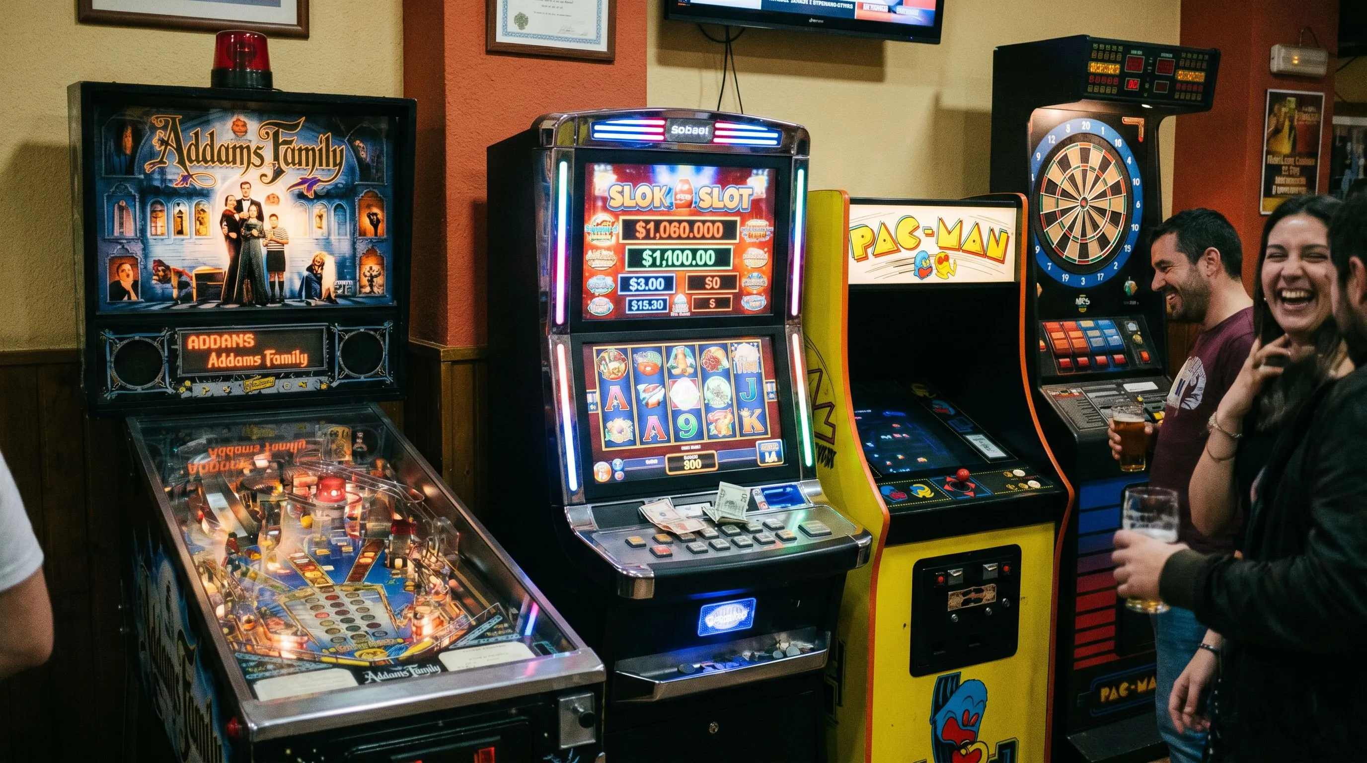 Máquinas recreativas para bares: tipos y cuáles dejan más recaudación